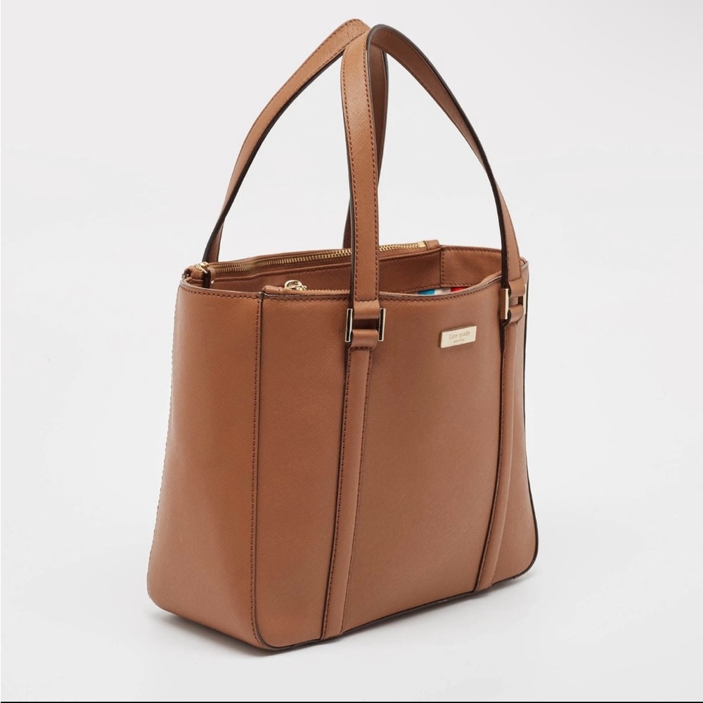Kate Spade New York Newbury Lane Cadene Saffiano Leather Tote Lk. New ♠️ - Picture 3 of 10